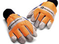 HUSQVARNA FEMFINGERHANDSKE MED SÅGSKYDD